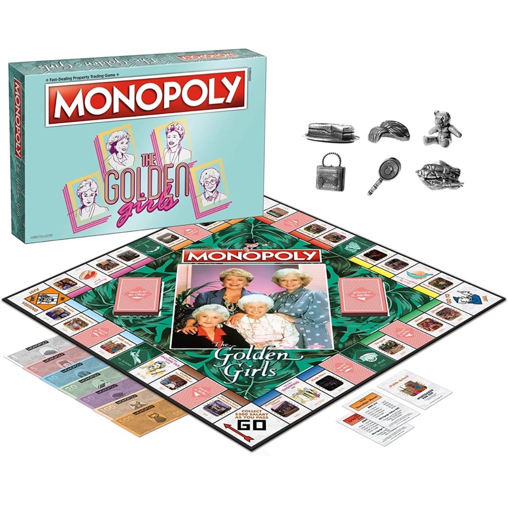 Golden girls monopoly board game